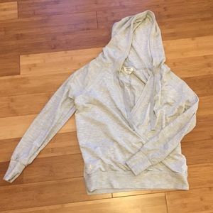 :simply vera vera wang: wrap style hoodie
